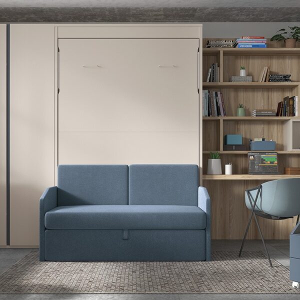 CAMA ABATIBLE F267 VERTICAL CON SOFÁ