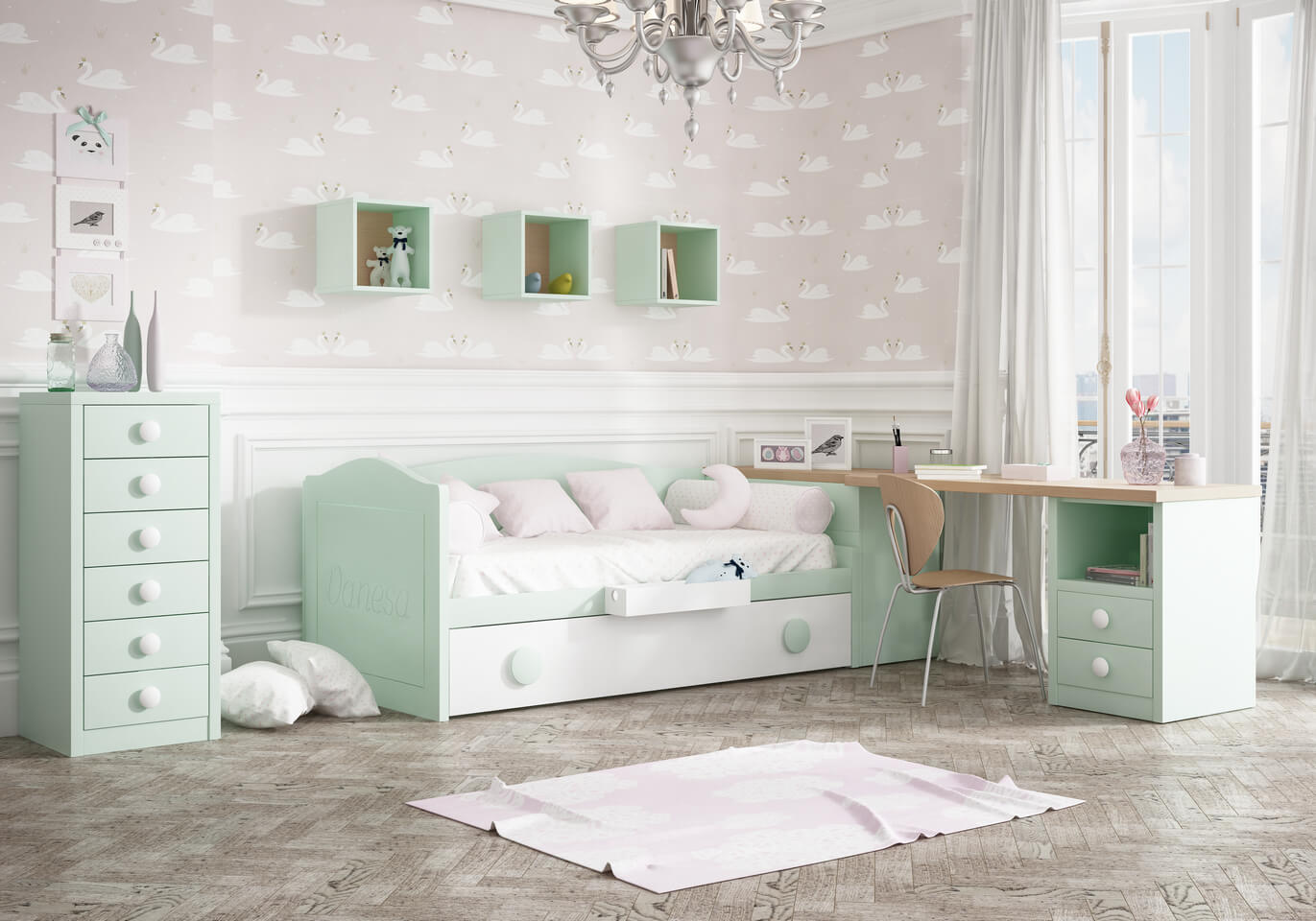 CAMA NIDO PC KIDS 23 COMPLETO